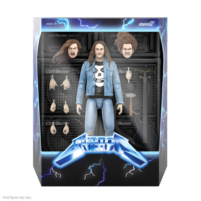 Cliff Burton Ultimates! Action Figure, 